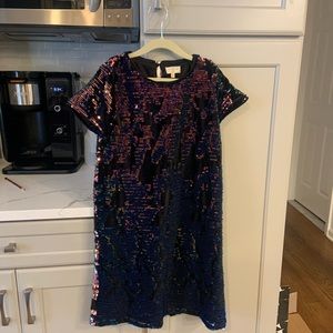 Gorgeous Sequin Dress by Hayden. Like New L Girls Holiday Dress Christmas